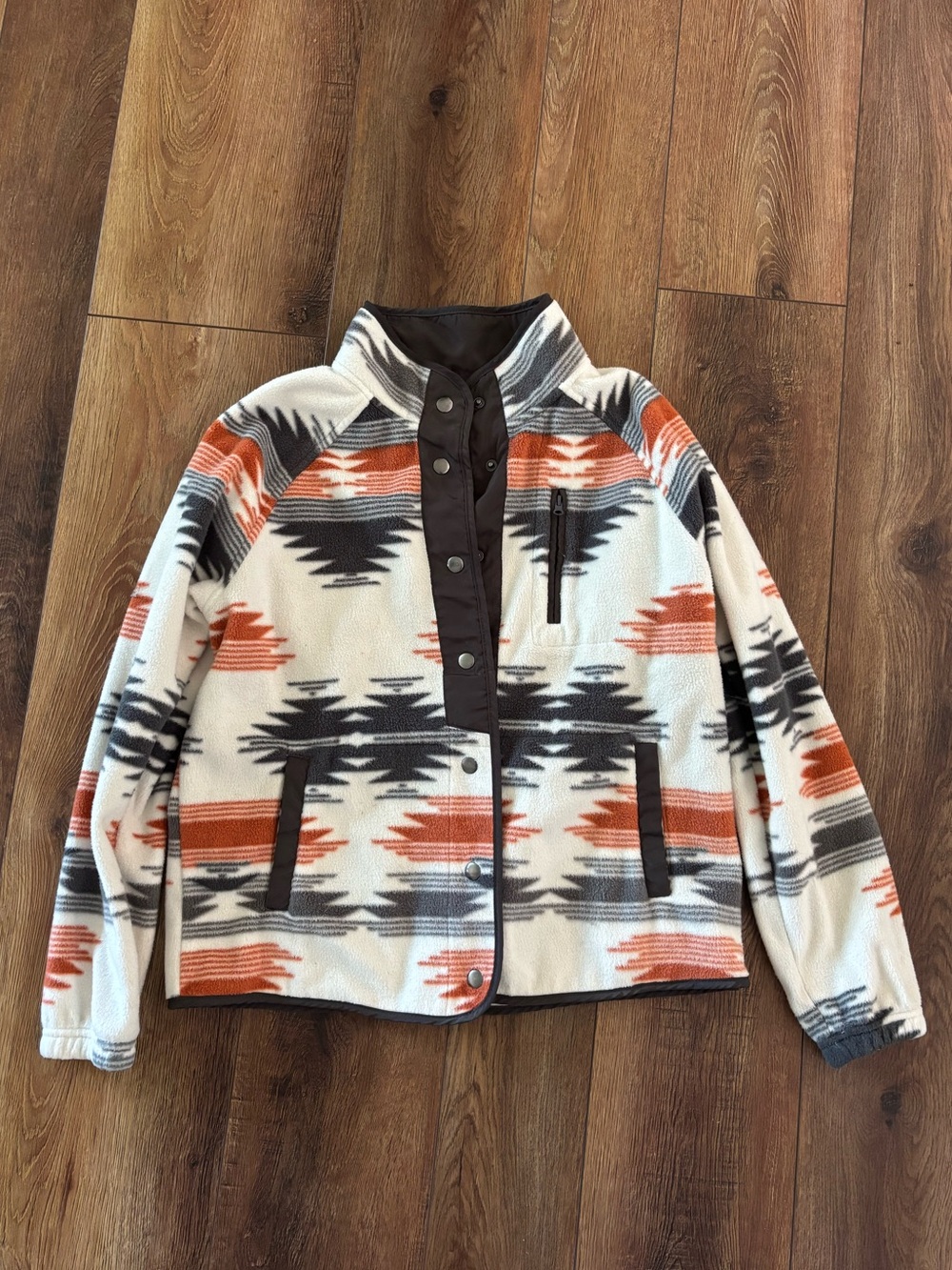 Women’s Aztec Button Up Jacket